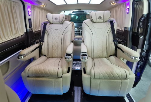 【全新改裝圖片案例,奔馳威霆改裝商務接待內飾航空座椅沙發(fā)床】-