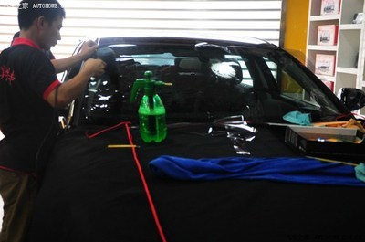 【圖】奧迪A6貼3M全車太陽隔熱防爆膜 酷斯特汽車裝飾改裝中心_服務(wù)商論壇_汽車之家論壇